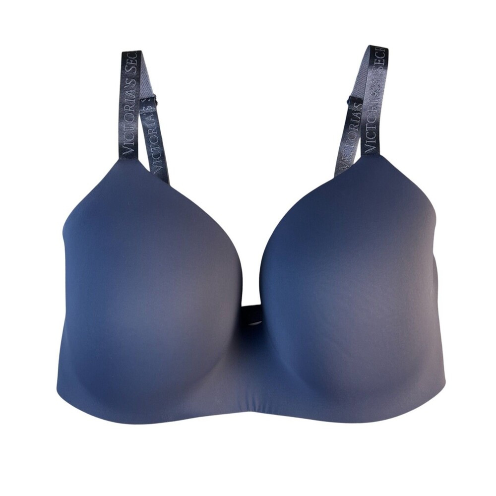 Victoria's Secret Slate Lightly Lined T-Shirt Wireless Bra  Size 36DDD  Molded